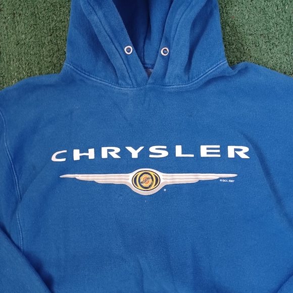Vintage Chrysler Blue Hoodie - Picture 2 of 8